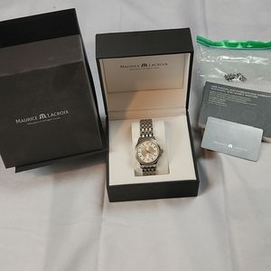 Maurice Lacroix automatic luxury watch.